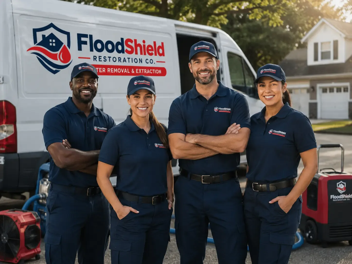 Flood Damage Restoration company in Emerson, IA